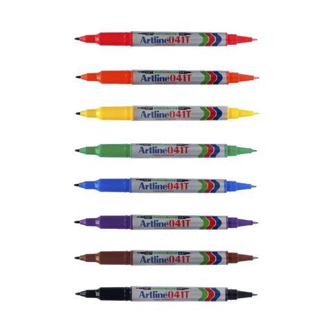 Artline Fabric Marker (White Ink) 1.2mm Bullet - Sold by the Dozen